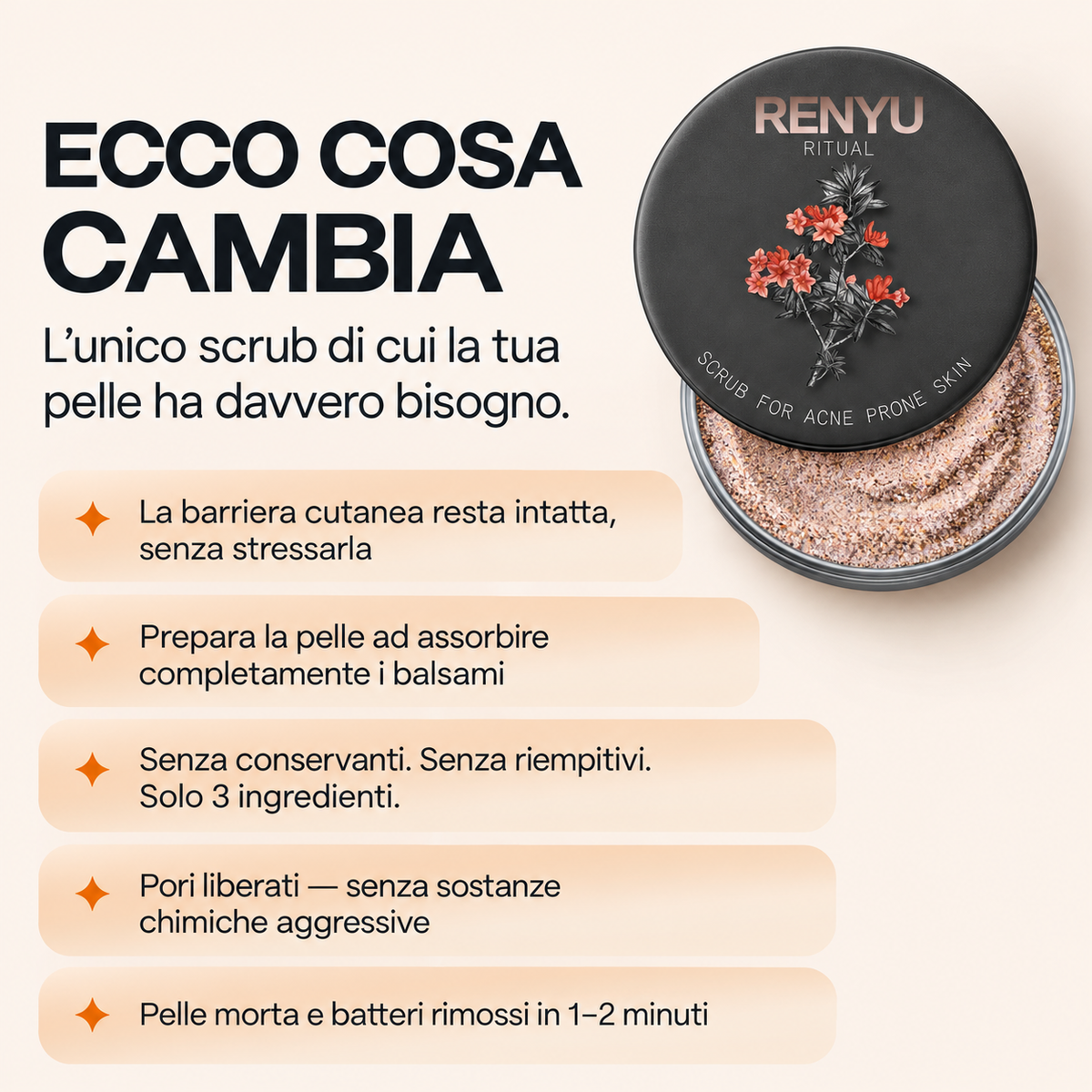 Scrub Per Pelle A Tendenza Acneica
